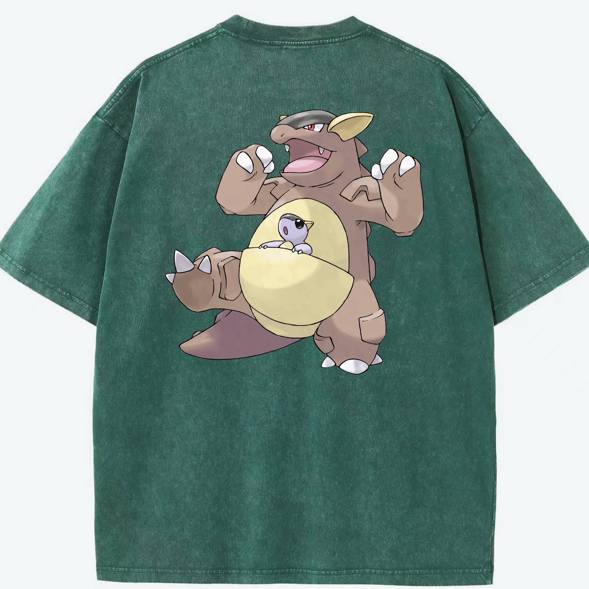 （画像用） ポケットモンスター Pokémon 綿100% ヴィンテージ風 半袖Tシャツ（背面プリント）
